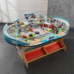 Pista de viteza pentru curse  Cars 3 cu masuta - Disney Pixar Florida International Speedway  KidKraft 